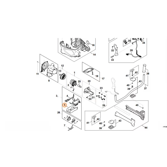 STIHL   Płytka zestykowa FA01 404 0800